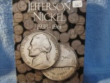 1938-1961 JEFFERSON NICKELS SET COMPLETE CIRC.-AU