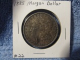 1885 MORGAN DOLLAR (NICE ORIGINAL TONING) BU