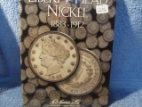 22 DIFFERENT V-NICKELS IN FOLDER 1891-1912