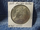 1889 MORGAN DOLLAR (SHARP) BU