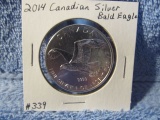 2014 CANADIAN SILVER BALD EAGLE BU