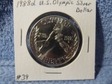 1988D U.S. OLYMPIC SILVER DOLLAR BU