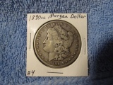 1890CC MORGAN DOLLAR F