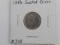 1886 SEATED DIME VF+