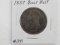 1837 BUST HALF XF