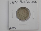 1919D BUFFALO NICKEL G