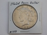 1922D PEACE DOLLAR UNC