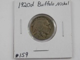 1920D BUFFALO NICKEL (A BETTER DATE) VG