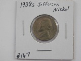 1938S JEFFERSON NICKEL BU