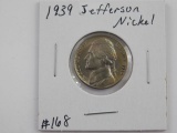 1939 JEFFERSON NICKEL BU