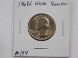 1969D WASHINGTON QUARTER BU