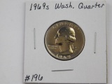 1969S WASHINGTON QUARTER PF