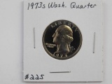 1973S WASHINGTON QUARTER PF