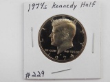 1974S KENNEDY HALF PF