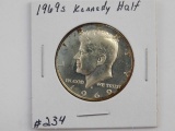 1969S KENNEDY HALF PF