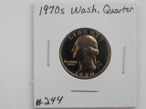 1970S WASHINGTON QUARTER PF