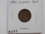 1911S LINCOLN CENT F