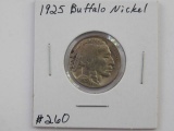 1925 BUFFALO NICKEL AU