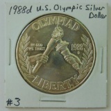 1988D U.S. OLYMPIC SILVER DOLLAR BU