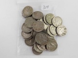 40 FULL DATE BUFFALO NICKELS