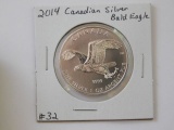 2014 CANADIAN SILVER BALD EAGLE BU