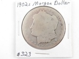 1902S MORGAN DOLLAR AG+