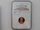 1993S LINCOLN CENT NGC PF67 RD ULTRA CAMEO