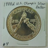 1988D U.S. OLYMPIC SILVER DOLLAR BU