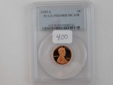 1995S LINCOLN CENT PCGS PF69 RD DCAM