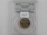 2001D KENTUCKY QUARTER PCGS MS66