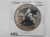 1988D U.S. OLYMPIC SILVER DOLLAR BU