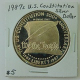 1987S U.S. CONSTITUTION SILVER DOLLAR PF