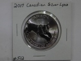 2017 CANADIAN SILVER LYNX BU