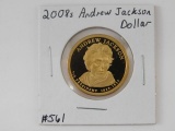 2008S ANDREW JACKSON DOLLAR PF