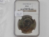 1976D TYPE-2 IKE DOLLAR NGC MS64