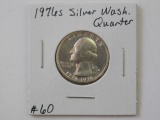 1976S SILVER WASHINGTON QUARTER BU