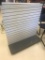 Slatwall Floor Display, slat wall on both sides, approx 4 feet tall