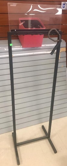 Free standing floor display, was used for guitar straps, could be repurposed into a belt display