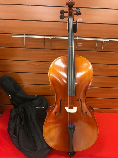 Martin Arkwood "Wayne" Cello Model #110C 4/4 with backpack case and bow