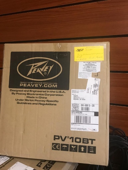 Peavey 10 Channel Non-powered Mixer, unused in box
