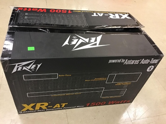 Peavey XR-AT 9 channel next generation powered mixer unused in original box