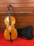 Used Glaesel 4/4 Cello CE42, has nicks and dings but still usable