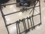 Configurable Aluminum Tube stand, was being used to display keyboards, can be re configured