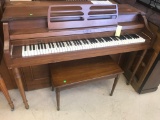 Cable Piano Co. Piano with bench Serial No. 398506