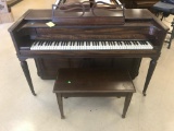 Used Baldwin Acrosonic Piano with bench, serial no. 322455