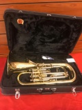 Antiqua 4 Valve Baritone Euphonium with case