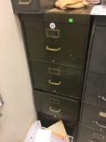 4 drawer filing cabinet, 52 inches tall