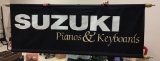 6 foot Suzuki Keyboards banner