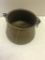 Dovetailed Copper Bucket, with handle, round bottom, 7 inches across