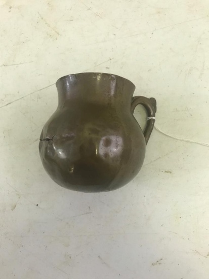 Round Bottom Seaman's or Sailor's copper mug
